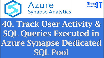 Track User Activity & SQL Queries Executed in Azure Synapse Dedicated SQL Pool | #azuresynapse