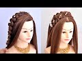 Very Easy &amp; Quick Side Look Open Hair Hairstyle | Latest Advance Hairstyle