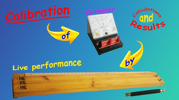 Calibration Of Voltmeter Using Potentiometer Experiment