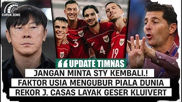 STY JANGAN KEMBALI, PEMAIN KUBUR MIMPI, JESUS CASAS GESER KLUIVERT - Update Timnas Indonesia #shorts
