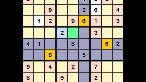 How to Solve Globe and Mail Sudoku L5 February 14, 2021