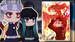 Hashira from S1 React to Demon Slayer S3 // Gacha Club