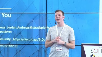 Stratis Platform | C# Smart Contracts • Presentation by Jordan Andrews (Amsterdam)