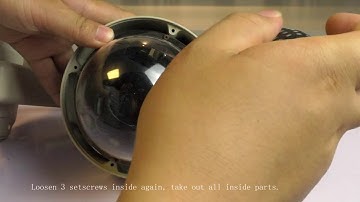 How to Insert TF card into VStarcam Outdoor Security Camera C33-X4