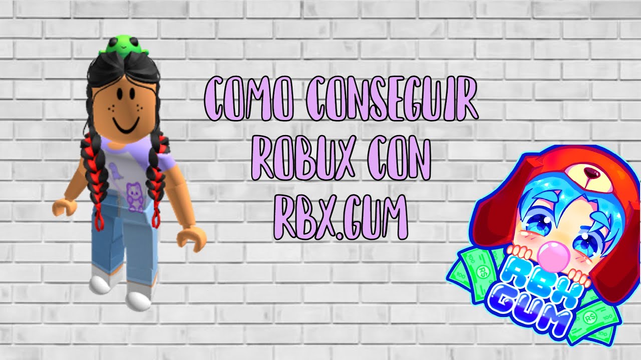 RBX Gum ✔️ Ganar y Retirar Robux Gratis