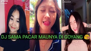 TIKTOK DJ SAMA TEMAN GOYANG DUMANG || SAMA PACAR MAUNYA DI GOYANG || TERBARU PART 1