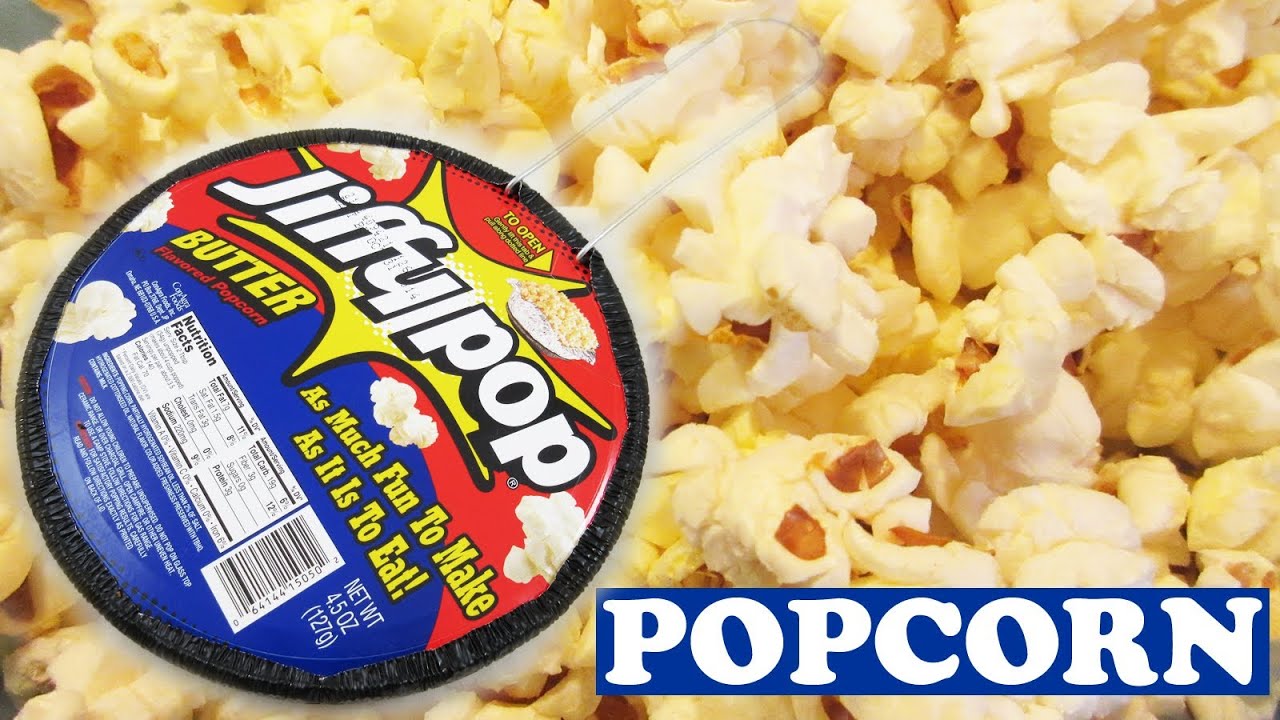 How to cook JIFFY POP POPCORN - Jiffy Pop Stovetop Popcorn Time! - Family  Movie Snacks - HomeyCircle 