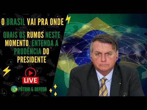 O Brasil Vai Pra Onde - Nosso País Tem Solução ? Entenda a Prudência do Presidente