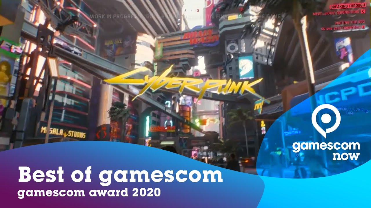 gamescom award 2020, Best Role-Playing Game: Cyberpunk 2077, #gamescom2020