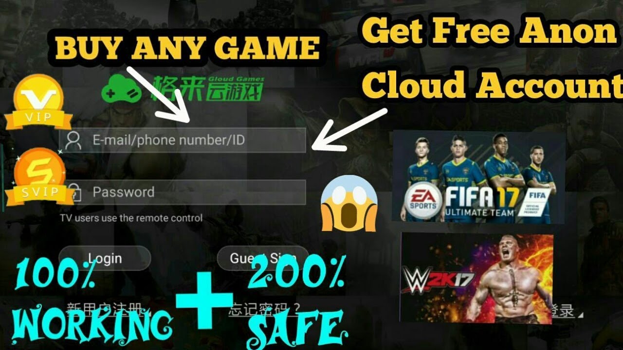 How To Get 4 Hours Free Trial On Gloud Games By Synthaxforce