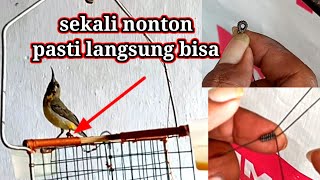 cara buat tali kaki burung sogok ontong TERBARU