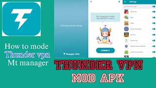 Thunder Vpn Mod Apk Mt Manager screenshot 2