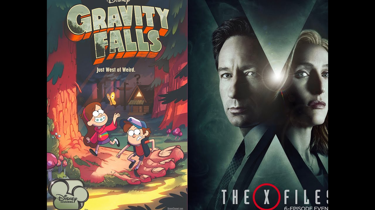 [Theme Swap!] Gravity Falls opening/intro + The X Files