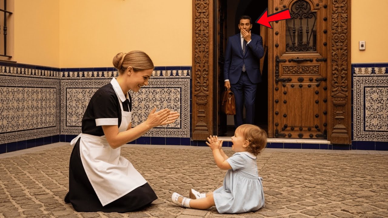 La Empleada Hace Susurrar A La Bebé Muda — Y El Padre Millonario Oculta Las Lágrimas