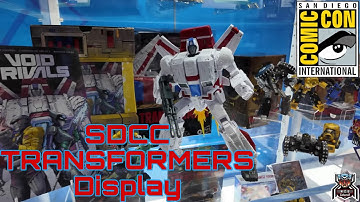 Hasbro SDCC 2025 TRANSFORMERS - New Reveals added to the Display Booth Walkthrough