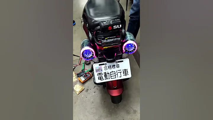 电动车改装仿排气音响，很酷耶 - 天天要闻