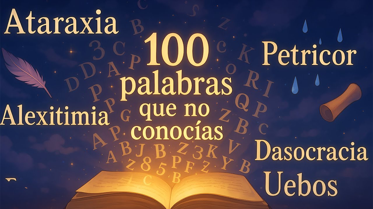 100 palabras desconocidas y raras