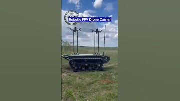This Robot Tank Launches FPV Drone Swarm!