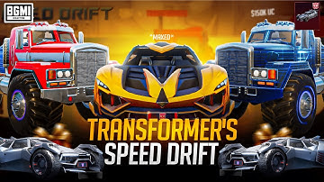 $30000 UC | TRANSFORMER SPEED DRIFT CRATE OPENING BGMI | PUBG