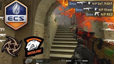 Snax Strong Underpass Hold! Virtus.pro VS NIP Highlights