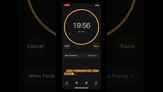 How To Set a Timer for Music Playing on IPhone.  #iphone #iphonetricks #tipsandtricks screenshot 4