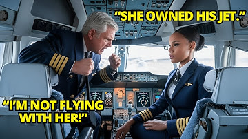 He Refused to Fly with a Black Copilot — Then Discovered She Owned the Jet