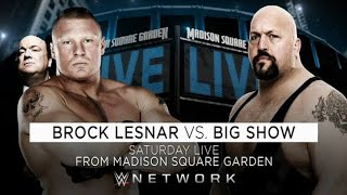 WWE FULL MATCH 2024--BROCK LESNER VS BIG SHOW--UNITED STATES CHAMPIONSHIP--SURVIVOR SERIES