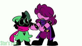 Susie and Ralsei argue about the economics of blenders