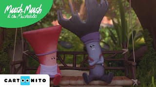 MUSH MUSH VE ARKADAŞLARI | Çamura Saplananlar | Cartoonito Türkiye