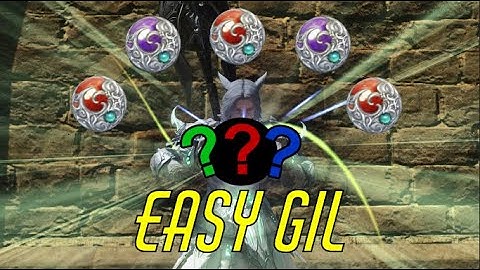 FFXIV - Gil Making Tip For Endwalker Launch - Transmute Materia