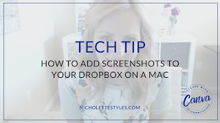 How to add screenshots to your Dropbox on a Mac