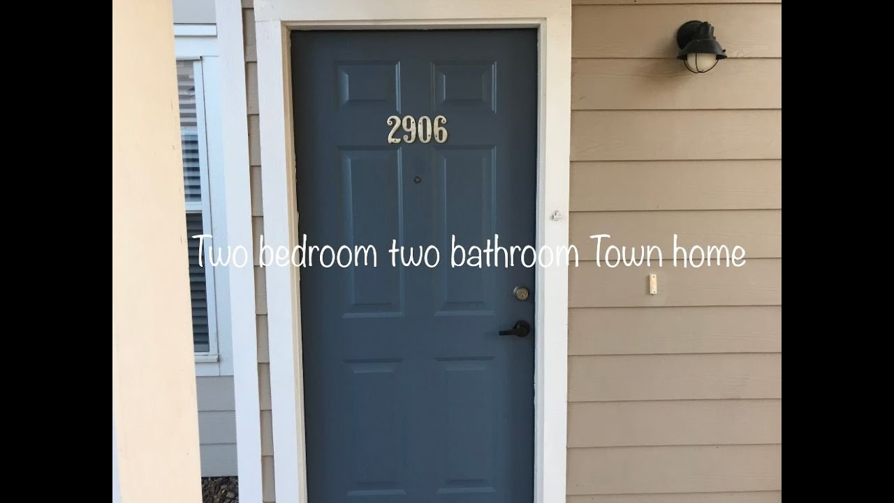 Cottonwood Two bedroom Townhome (F) YouTube