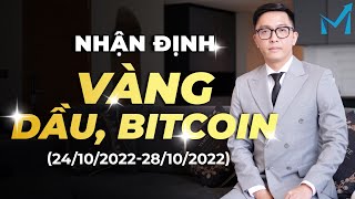 Livestream: Nhận Định Thị Trường Vàng, Dầu & Crypto (24/10 - 28/10)