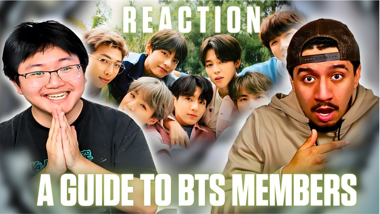 OUR FIRST TIME WATCHING A Guide to BTS Members: The Bangtan 7