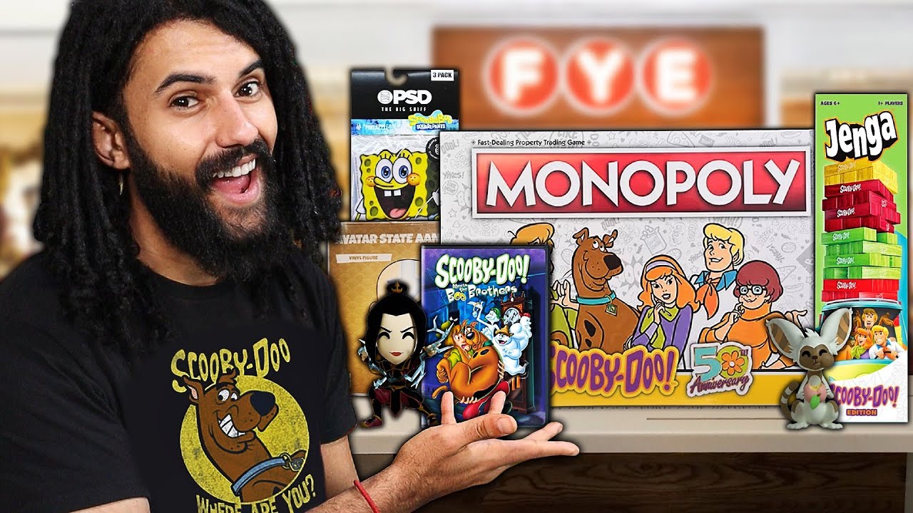 Hunting For Rare Nickelodeon / SpongeBob Merch At FYE!! *SPONGEBOB GOLD*