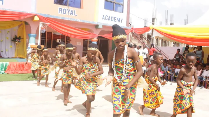 Twenebah Koduah Royal Academy  Graduation Day  Kete Dance