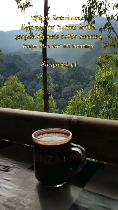 Kopi pagi ini