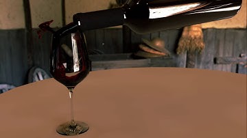 Cinema 4D - Realflow Wine