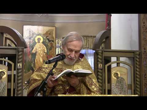 Проповедь на Литургии 19 12 2023 прот. Александр Борисов