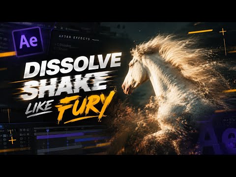 DISSOLVE SHAKE Like FURY 🔥 | After Effects Tutorial