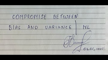 Bias-variance tradeoff in Machine Learning