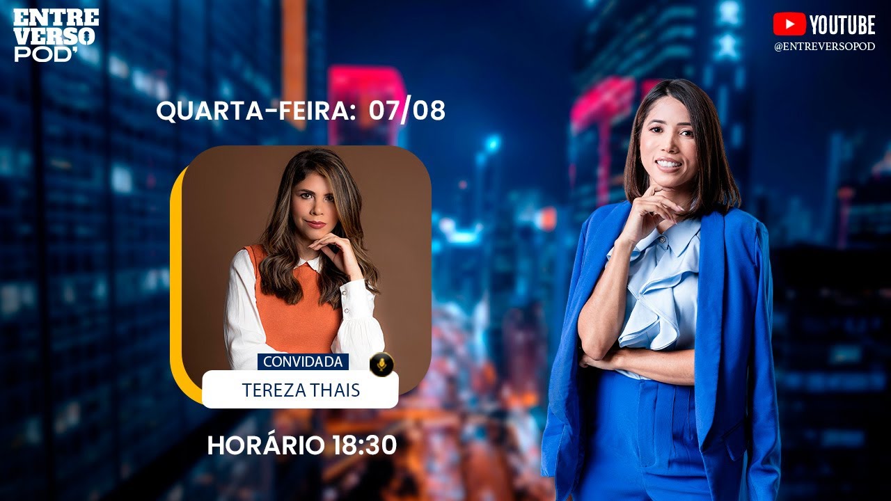 Entreversopod: Conversa com Tereza Thaís - Arquitetura, Design Gráfico e Branding