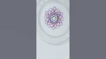 Spirograph ASMR sound #art #spirograph #asmrsounds #satisfying #spirographdrawing