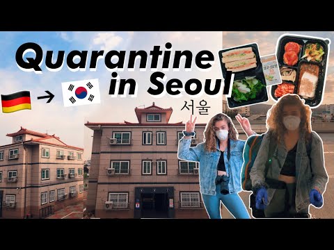 Travel to Quarantine in SOUTH KOREA With Me!! || room tour, vegan food + study abroad
