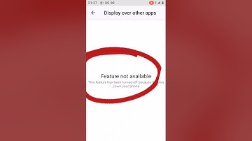 Display over other apps solution on android#💯