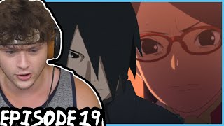 IS SAKURA SARADA'S MOM? || SHE'S LOOKING FOR SASUKE! || Boruto REACTION: Episode 19