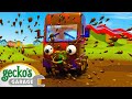 10 Muddy Trucks | Baby Truck | Gecko&#39;s Garage | Kids Songs