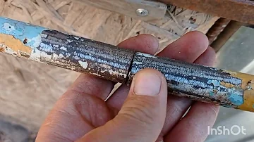 газовая труба, урок сварки