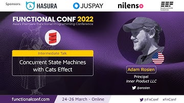 Concurrent State Machines with Cats Effect by Adam Rosien #FnConf 2022