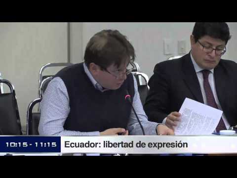 Situation of the Right to Freedom of Expression in Ecuador